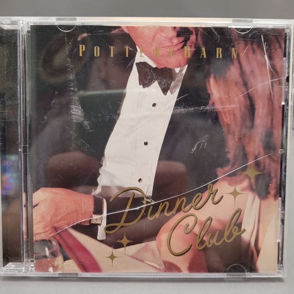 Dinner Club by Various Artists (CD, 2003) Pottery Barn Jazz Compilation